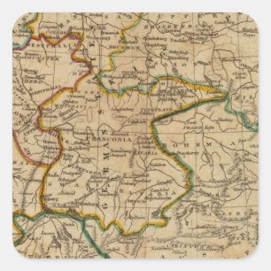 Sticker Carré Allemagne 29