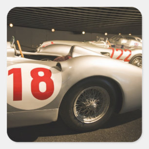 Sticker Carré Allemagne, Baden-Wurttemberg, Stuttgart.