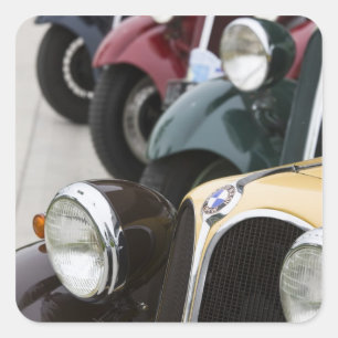 Sticker Carré Allemagne, Bayern-Bavière, Munich. BMW Welt Car 5