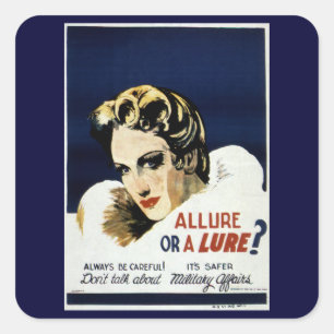 Sticker Carré Allure ou un leurre ?