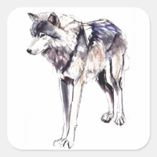 Sticker Carré Alpha