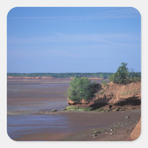 Sticker Carré Amérique du Nord, Canada, Nouvelle-Écosse, Écon