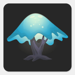 Sticker Carré Ameublement chatoyant tablelamp lampe d'arbre ural
