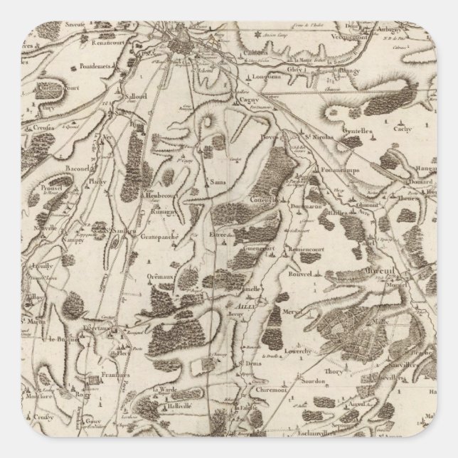 Sticker Carré Amiens (Devant)