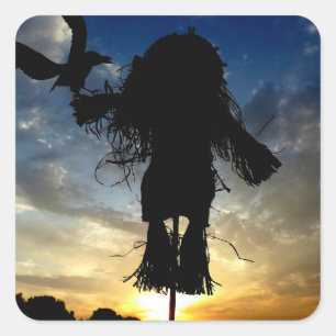 Sticker Carré Amis de chute