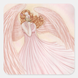 Sticker Carré Amis de plumes