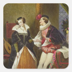 Sticker Carré Amour non récompensé