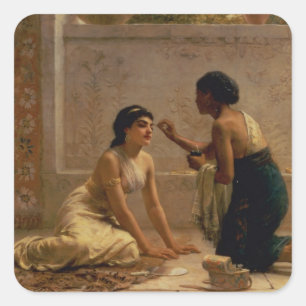 Sticker Carré An Ancient Custom