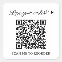 Analyse de code QR personnalisée pour réorganiser