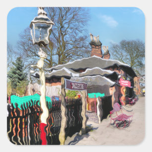 STICKER CARRÉ ANCIENNE GARE