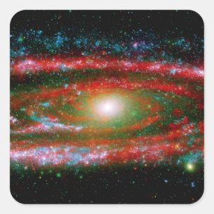 Sticker Carré Andromeda Gallaxy