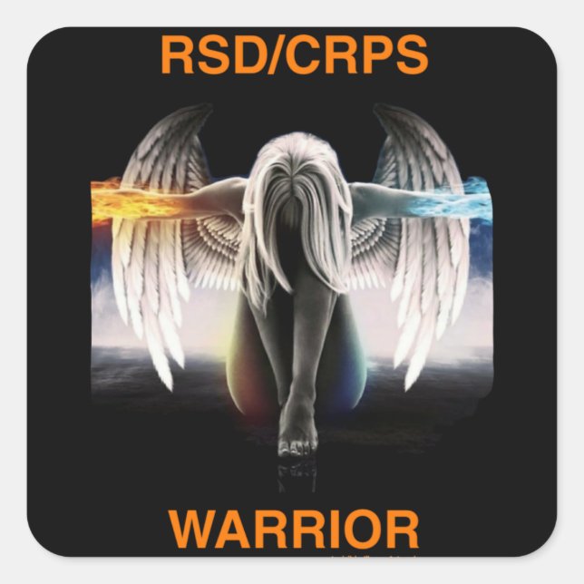 Sticker Carré Angel...RSD/CRPS (Devant)