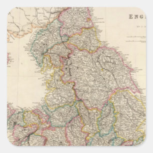 Sticker Carré Angleterre 3