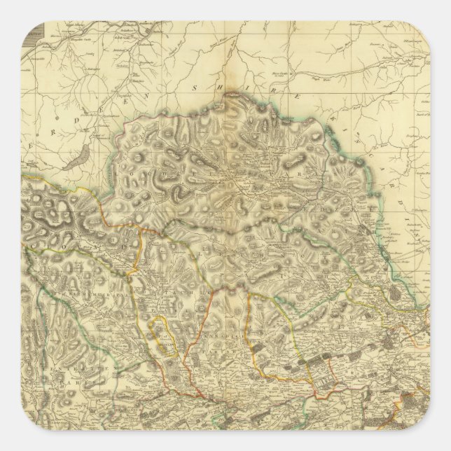 Sticker Carré Angusshire composite (Devant)