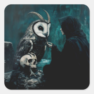 Sticker Carré Animaux