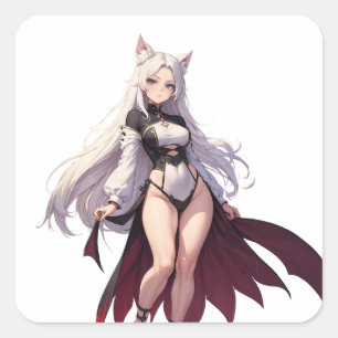 Sticker Carré Anime Joy