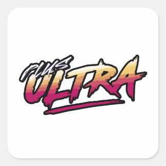 Sticker Carré Anime Plus Ultra