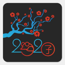 Année chinoise du zodiaque du rat 2020