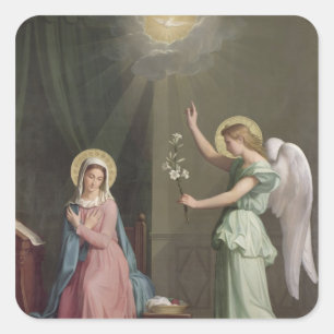 Sticker Carré Annonciation, 1859