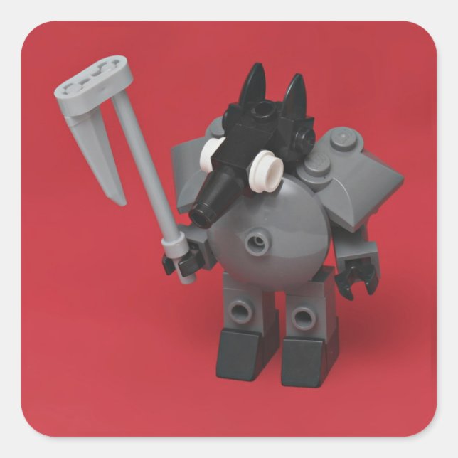 Sticker Carré Anteater (Devant)