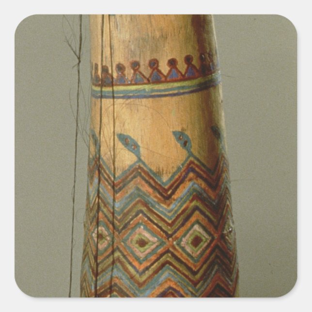 Sticker Carré Apache fiddle, de l'Arizona (Devant)