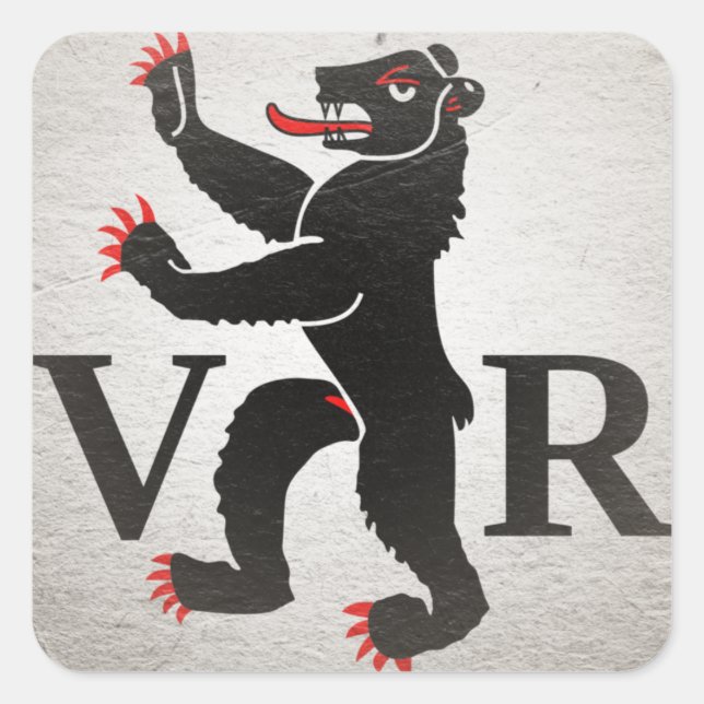 Sticker Carré Appenzell Ausserrhoden (Devant)