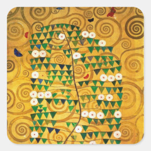 Sticker Carré Arbre de vie c.1905-09