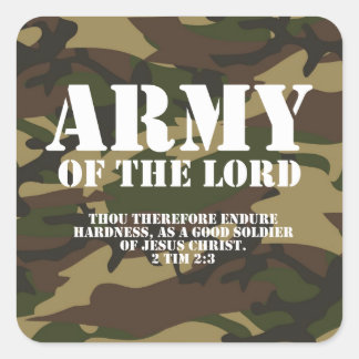 Sticker Carré Armée du seigneur