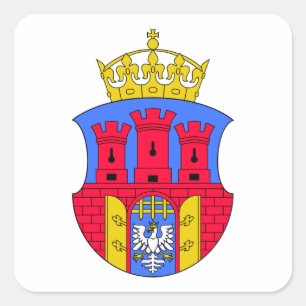 Sticker Carré Armoiries de Cracovie