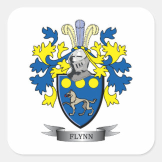 Sticker Carré Armoiries de Flynn
