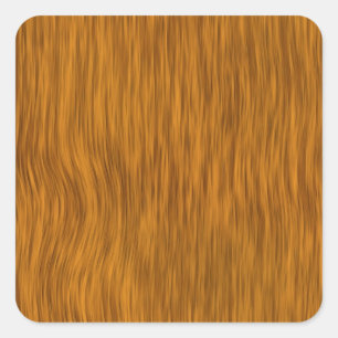 Sticker Carré Arrière - plan de texture en bois brut d'or