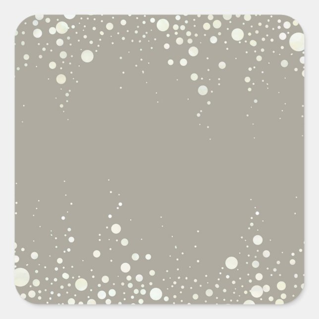 Sticker Carré Arrière - plan - Étoiles d'art moderne (Devant)