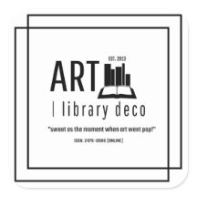 ART | library deco™ - Le logo original