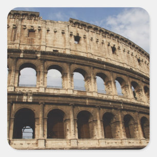 Sticker Carré Art romain. Le Colosseum ou Flavien 2
