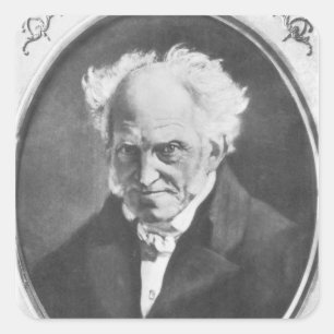 Sticker Carré Arthur Schopenhauer