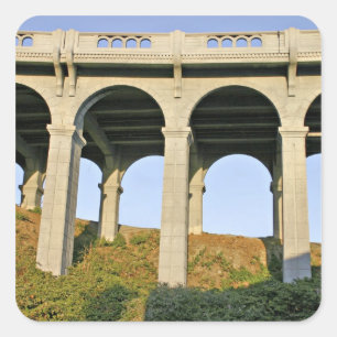 Sticker Carré Artisseurs de Patterson Memorial Bridge