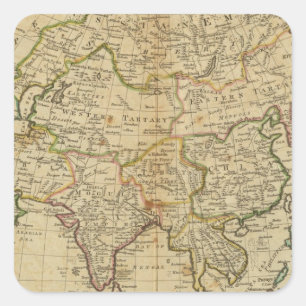 Sticker Carré Asie 29