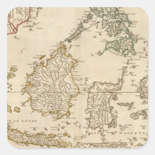 Sticker Carré Asie du Sud-Est 3