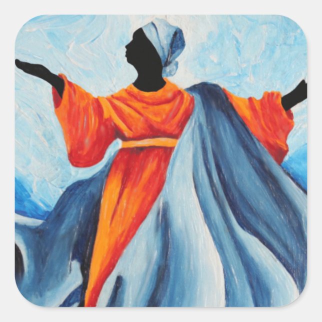 Sticker Carré Assomption Madonna - Sanctissima 2008 (Devant)