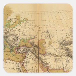 Sticker Carré Atlas 6