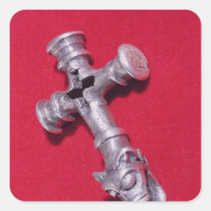 Sticker Carré Aulet viking en forme de croix