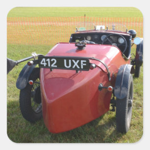 Sticker Carré Austin vintage 7 Sportscar