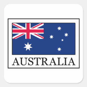Sticker Carré Australie