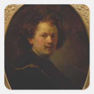 Sticker Carré Autoportrait, 1633
