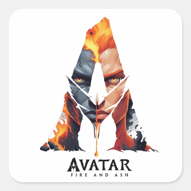 Sticker Carré Avatar: Fire and Ash (Devant)
