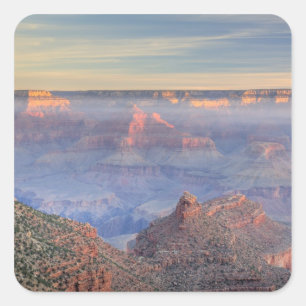 Sticker Carré AZ, Arizona, parc national du Grand Canyon, Sud 6