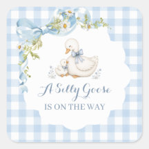 Baby Shower de la Oie Ridicule Vintage Daisy