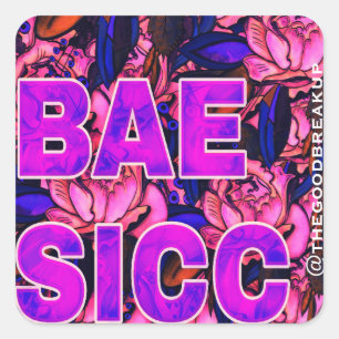 Sticker Carré Bae Sicc