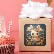 Baguette de lapin mignonne