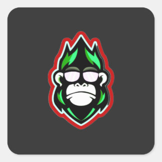 Sticker Carré Balise cadeau